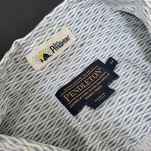 Pendleton Surf Blue Pattern short sleeve shirt